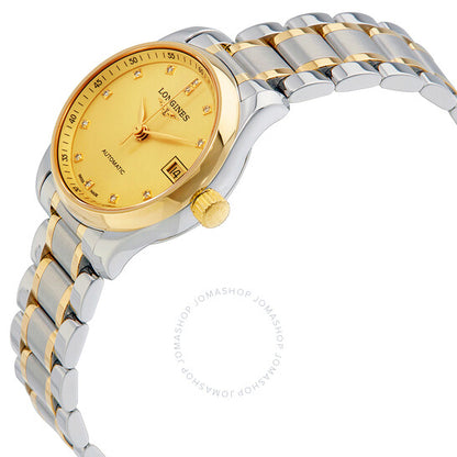 Longines, Master Collection Automatic Gold Dial Ladies Watch L21285377