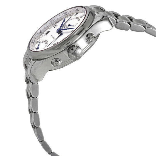 ساعة لونجين ماستر كوليكشن أوتوماتيكية للرجال بمينا فضي