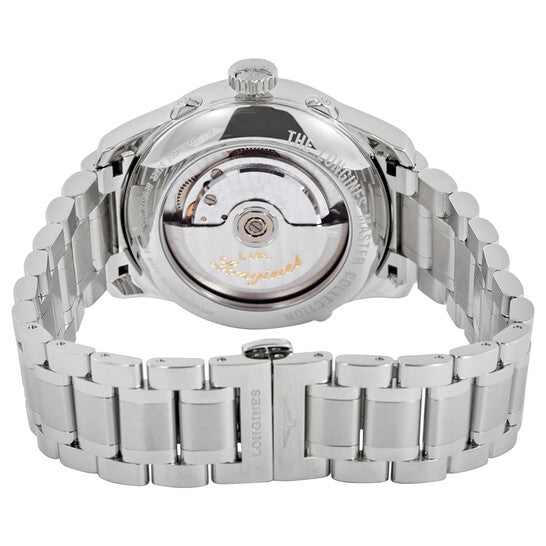 ساعة لونجين ماستر كوليكشن أوتوماتيكية للرجال بمينا فضي