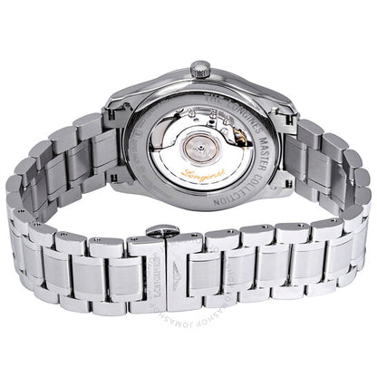 ساعة لونجين ماستر كوليكشن أوتوماتيكية للرجال بمينا فضي