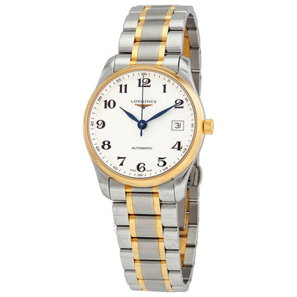 ساعة لونجين ماستر كوليكشن أوتوماتيكية للرجال بمينا فضي