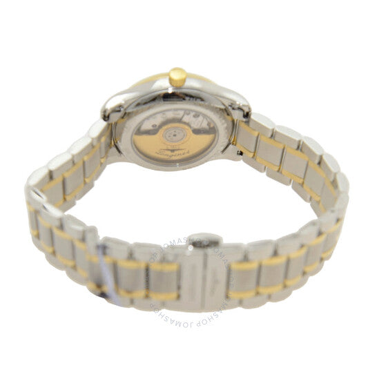 ساعة لونجين ماستر كوليكشن أوتوماتيكية للسيدات بمينا أبيض