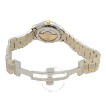 ساعة لونجين ماستر كوليكشن أوتوماتيكية للسيدات بمينا أبيض