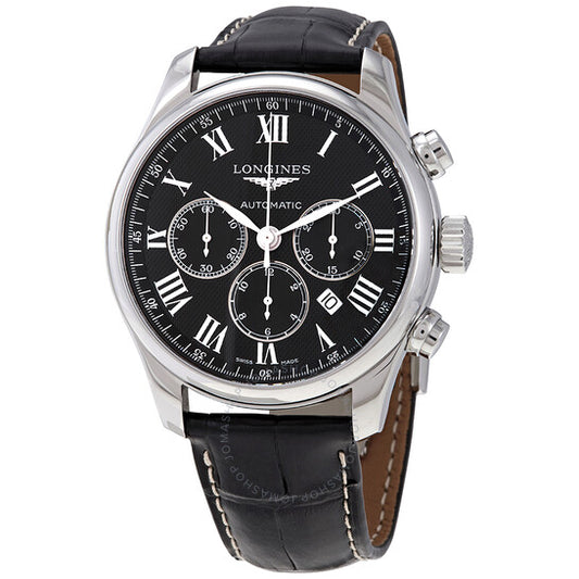 Longines, Master Collection Black Dial Automatic Men's Chronogrph Watch