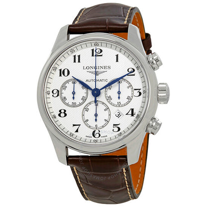 Longines, Master Collection Chronograph Automatic White Dial Men's Watch