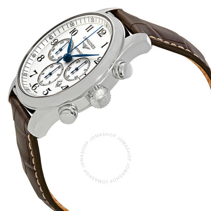 Longines, Master Collection Chronograph Automatic White Dial Men's Watch