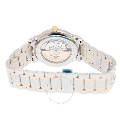 ساعة لونجين ماستر كوليكشن للرجال بمينا رمادي مرصعة بالألماس