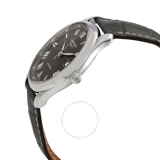 ساعة لونجين ماستر كوليكشن للرجال بمينا رمادي