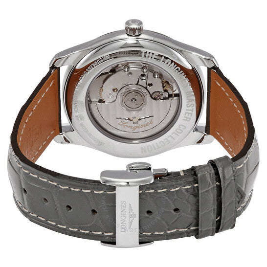 ساعة لونجين ماستر كوليكشن للرجال بمينا رمادي