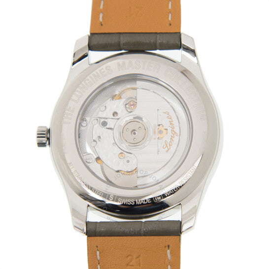 ساعة لونجين ماستر كوليكشن للرجال بمينا رمادي