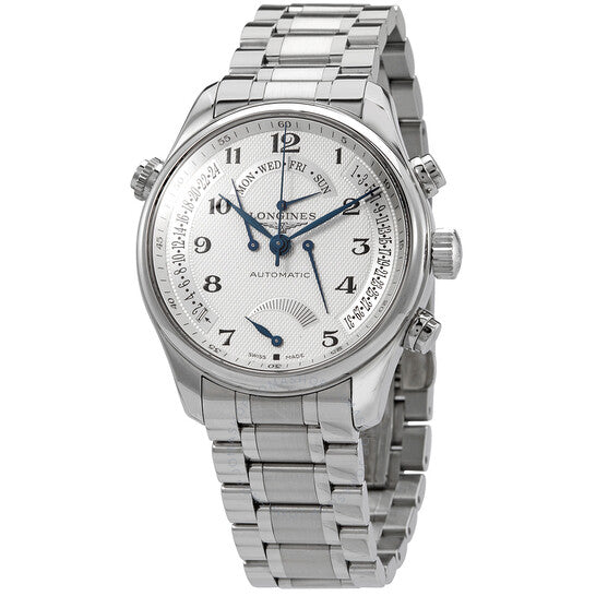 Longines, Master Retrograde Automatic Silver Dial Men's Watch