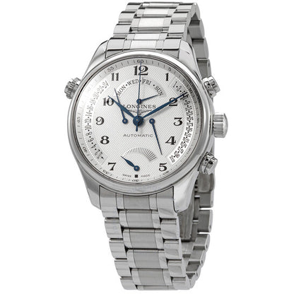 Longines, Master Retrograde Automatic Silver Dial Men's Watch