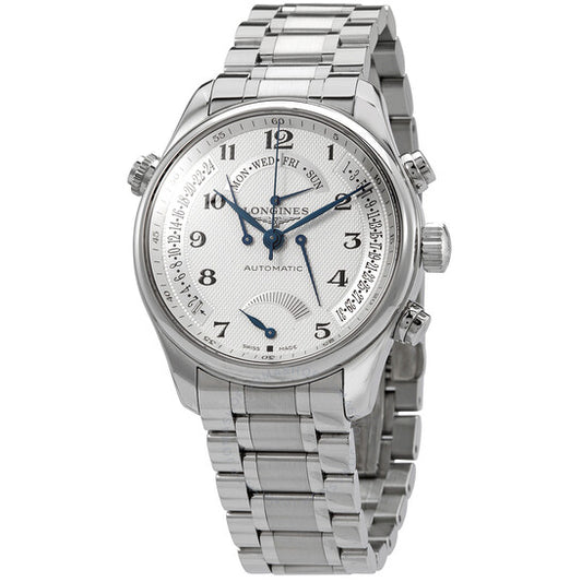 Longines, Master Retrograde Automatic Silver Dial Men's Watch