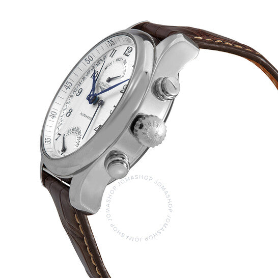 Longines, Master Retrograde Seconds Automatic White Dial Men's Watch
