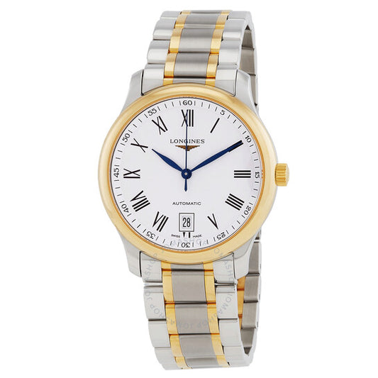 Longines, Master Silver Dial Gold - Silver Stainless Steel Band Automatic Men's Watch L26285117