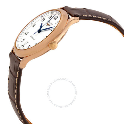 Longines, Master Silver Dial Men's 18K Rose Gold Watch