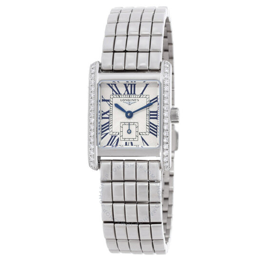 ساعة لونجين ميني دولتشي فيتا كوارتز دايموند للسيدات