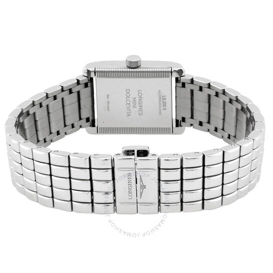 Longines, Mini Dolcevita Quartz Diamond Silver Dial Ladies Watch