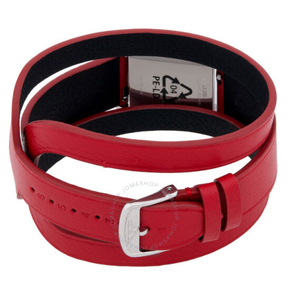 ساعة لونجين ميني دولتشي فيتا كوارتز للنساء بمينا فضي