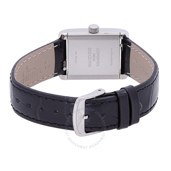 ساعة لونجين ميني دولتشي فيتا كوارتز للنساء بمينا فضي