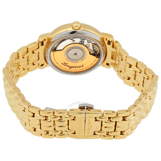 لونجين، ساعة Presence أوتوماتيكية بمينا أسود للسيدات