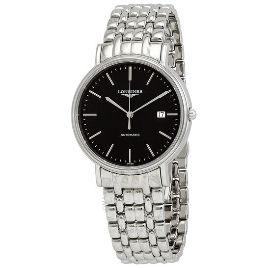 Longines, Presence Automatic Black Dial Men's Watch