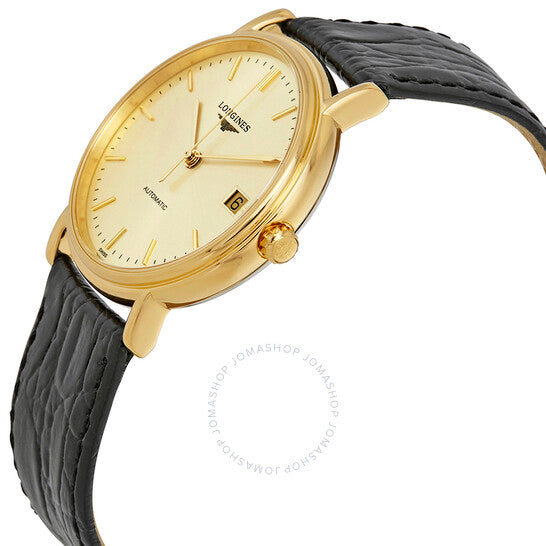 Longines, Presence Automatic Gold Dial Ladies Watch