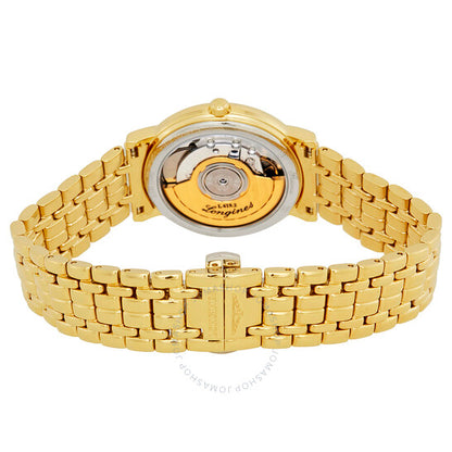 Longines, Presence Automatic Gold Dial Ladies Watch