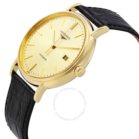 Longines, Presence Automatic Gold Dial Men's Watch
