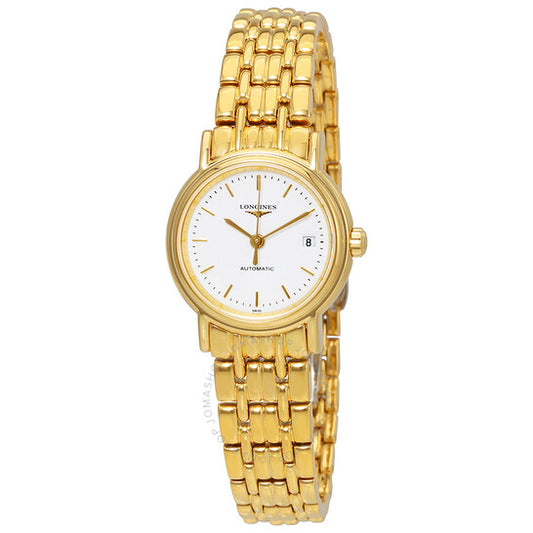 Longines, Presence Automatic White Dial Ladies Watch L43212128