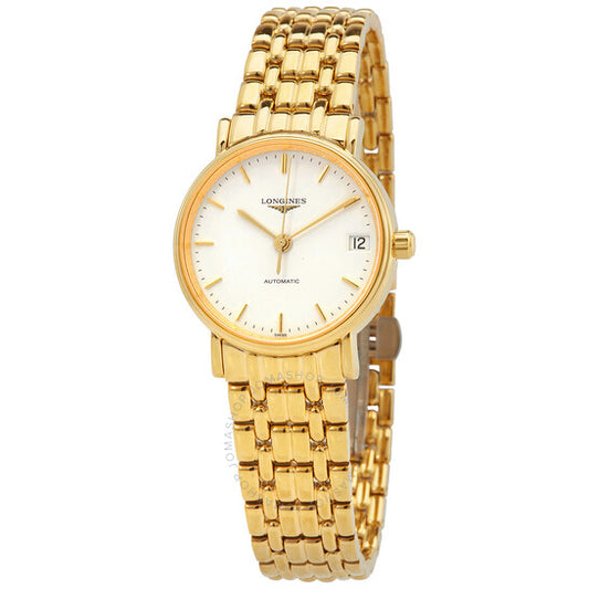 Longines, Presence Automatic White Dial Ladies Watch