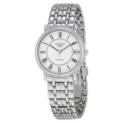 Longines, Presence Automatic White Dial Men's Watch