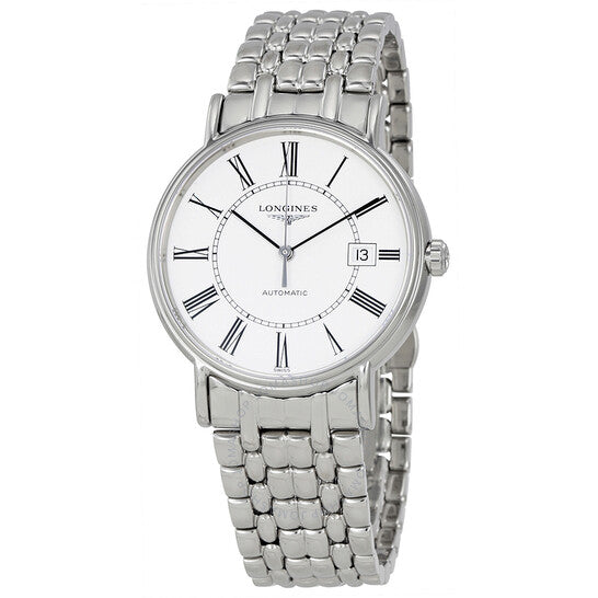 Longines, Presence Automatic White Dial Men's Watch