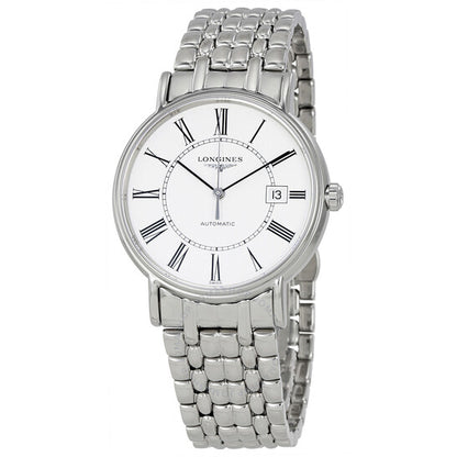Longines, Presence Automatic White Dial Men's Watch