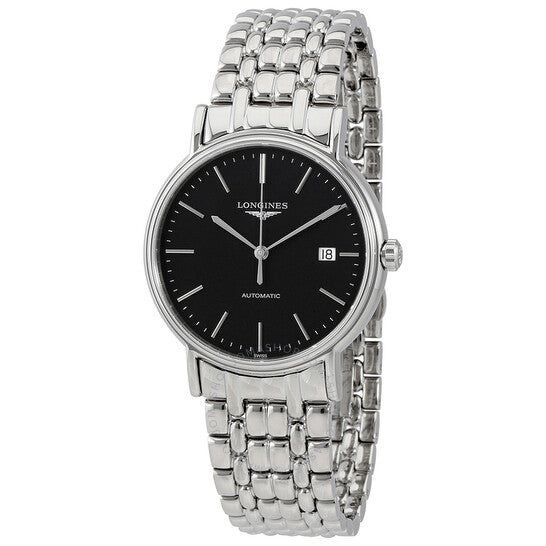 Longines, Presence Automatic Black Dial Men's Watch