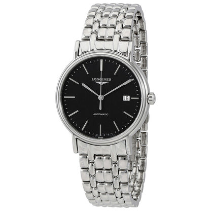 Longines, Presence Automatic Black Dial Men's Watch