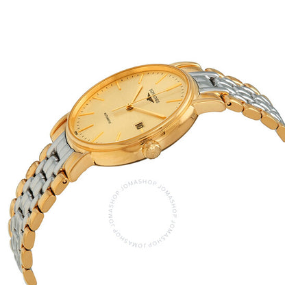 Longines, Presence Champagne Dial Men's Two Tone Watch L49212327