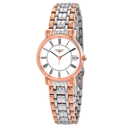 Longines, Presence Quartz Matt White Dial Ladies Watch