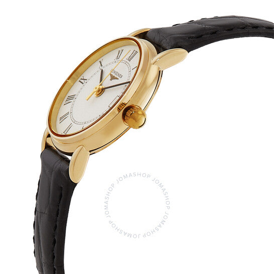 لونجين، ساعة Presence كوارتز بمينا أبيض للسيدات