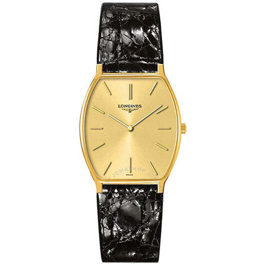 Longines, Prestige Quartz Gold Dial Men's Watch