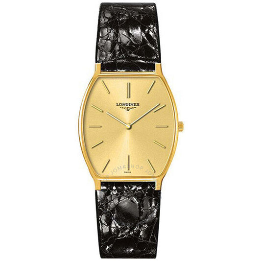 Longines, Prestige Quartz Gold Dial Men's Watch