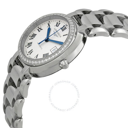 Longines, PrimaLuna Automatic Silver Dial Stainless Steel Ladies Watch