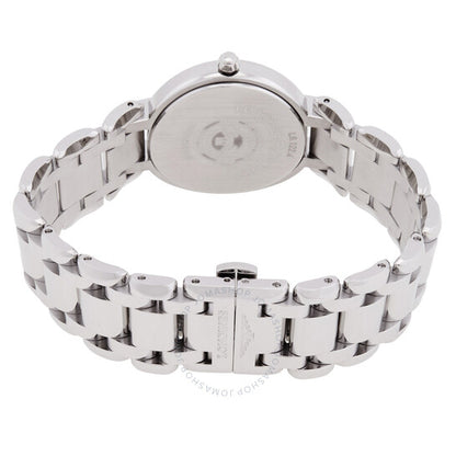 لونجين، ساعة بريمالونا كوارتز بمينا بيضاء مرصعة بالألماس للسيدات