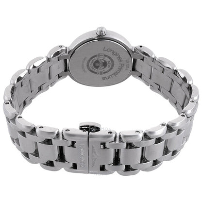 لونجين، ساعة بريما لونا كوارتز بمينا فضية للسيدات