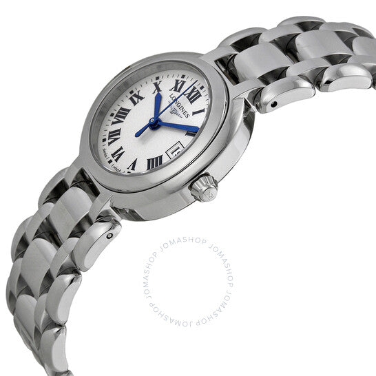 Longines, PrimaLuna Silver Dial Stainless Steel Ladies Watch L81104716