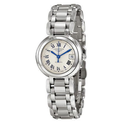 Longines, PrimaLuna Silver Dial Stainless Steel Ladies Watch L81114716