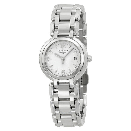 Longines, Primaluna White Dial Stainless Steel Ladies Watch L81104166