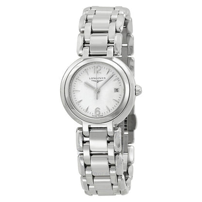 Longines, Primaluna White Dial Stainless Steel Ladies Watch L81104166