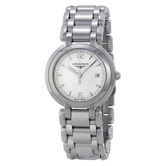 Longines, Primaluna White Dial Stainless Steel Ladies Watch L81124166