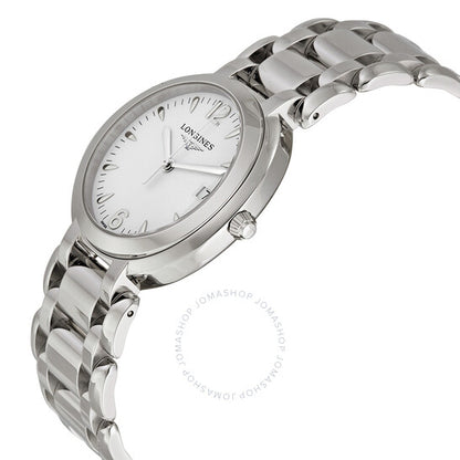 Longines, Primaluna White Dial Stainless Steel Ladies Watch